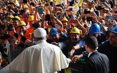 Papa a Genova, Ilva prima tappa