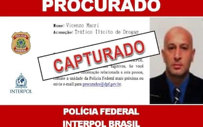 'Ndrangheta, arrestato in Brasile il latitante Vincenzo Macrì