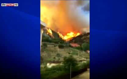 Ancora incendi in Sicilia: in cenere una valle dell’Ennese