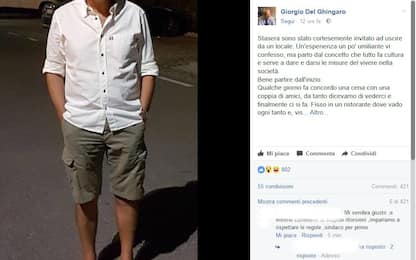 Il sindaco di Viareggio allontanato dal ristorante perché in bermuda