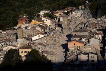 Centro Italia a un anno dal terremoto: basta rinvii e basta burocrazia