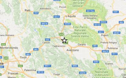 Terremoto, scossa di magnitudo 3.9 nell'Aquilano. Scuole chiuse