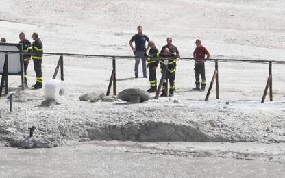 Solfatara a Pozzuoli, famiglia cade nel cratere: tre morti