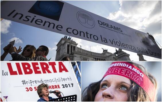 Da Roma a Bologna, manifestazioni contro la violenza sulle donne. FOTO