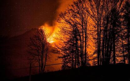 Incendi, bruciano boschi nel Biellese: rogo domato