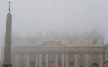 Nebbia in Vaticano