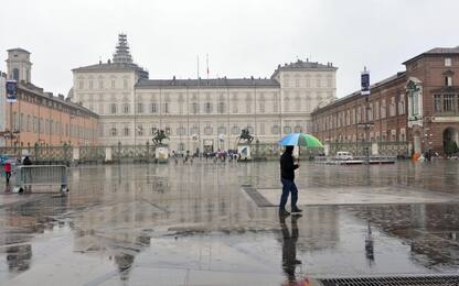 Maltempo, pioggia e neve in Piemonte: scatta l'allerta gialla