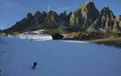 Freddo polare in Alto Adige: - 22 gradi sui rilievi più alti