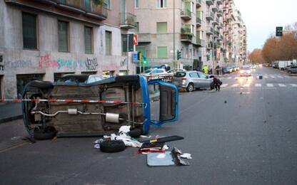 Incidente stradale a Milano: 5 feriti