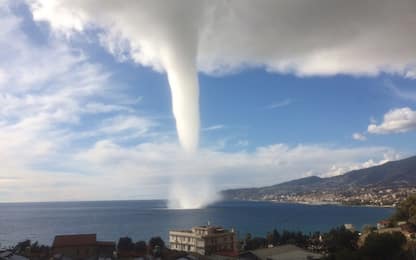 Tromba d’aria a Sanremo: danni in città