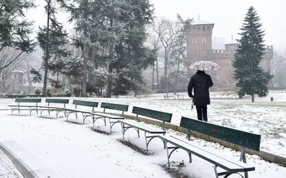 Maltempo, da giovedì a Torino 10 centimetri di neve