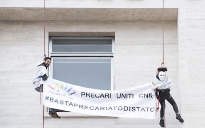 roma protesta precari cnr