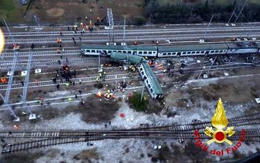 Treno deragliato