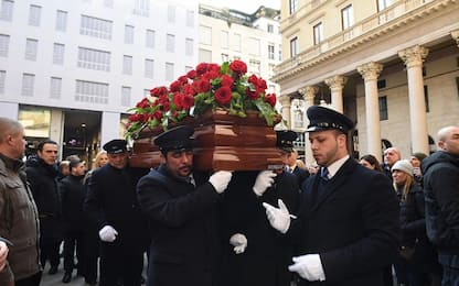 Milano, i funerali di Gian Marco Moratti