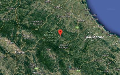 Terremoto, scossa di magnitudo 3.9 in provincia di Forlì Cesena