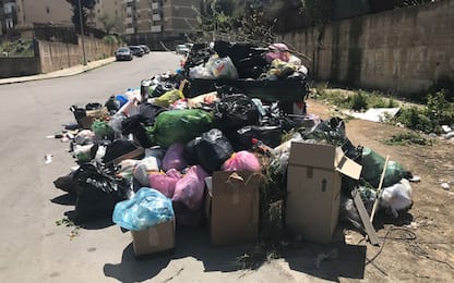 Emergenza rifiuti a Palermo