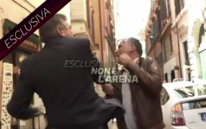 Giornalista schiaffeggiato a Roma dall'ex ministro Mario Landolfi