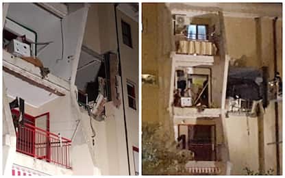 Esplosione appartamento a Crotone, foto