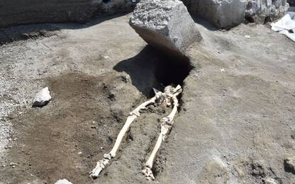 Pompei, un'altra scoperta: riemergono i resti dell'ultimo fuggiasco