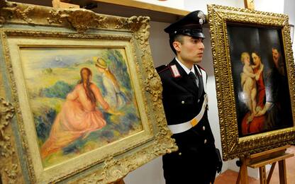 Ritrovati dipinti di Rubens e Renoir rubati a Monza 