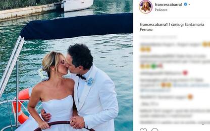 Francesca Barra e Claudio Santamaria sposi a Policoro