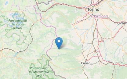 Scossa di terremoto di magnitudo 3 in provincia di Cuneo