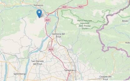 Terremoto in Friuli, scossa di magnitudo 3.9 a Cavazzo Carnico
