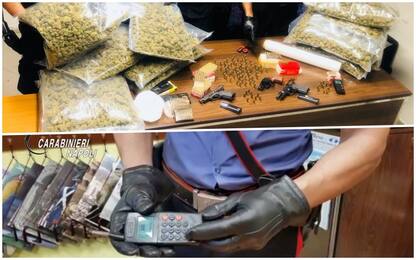 Armi e droga sequestrati a Napoli: c’è anche una pistola-telefonino