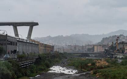 Genova, il maltempo blocca i lavori per la demolizione