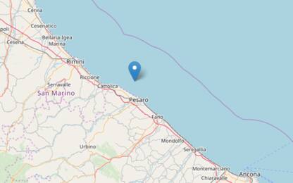 Terremoto di magnitudo 3.7 al largo di Pesaro