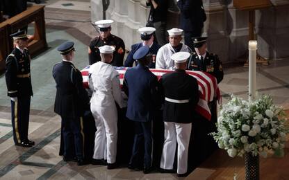 Washington funerali McCain
