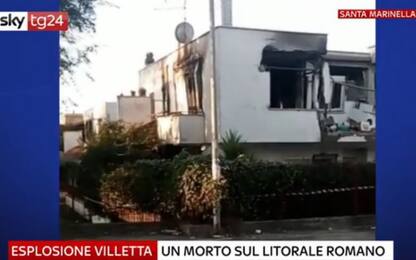 Palazzina esplode a Santa Marinella (Roma): un morto, 4 case inagibili
