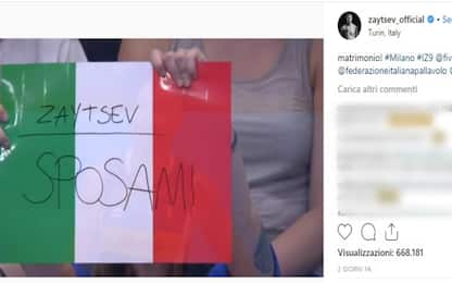 “Zaytsev sposami” e il campione risponde con un video su Instagram