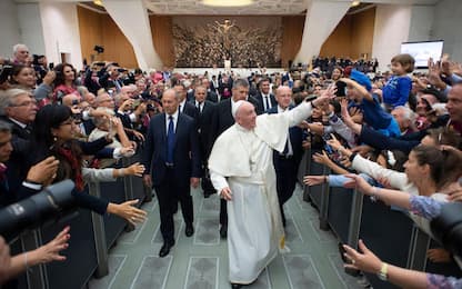 La Polizia in udienza dal Papa