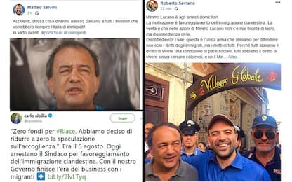 Sindaco Riace: Sconvolto. Salvini e M5s: Basta business immigrazione