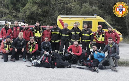 Incendio nell’Agordino, salvati i due escursionisti bloccati in quota