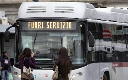 Sciopero mezzi, a Roma stop al trasporto pubblico per 4 ore