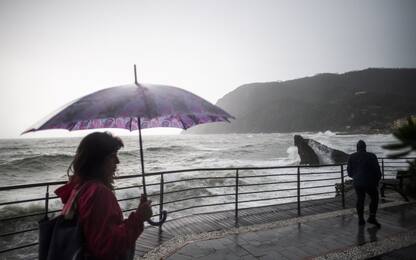 Maltempo, allerta gialla in Liguria: pioggia, vento e temporali