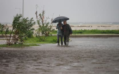 Maltempo: pioggia in Calabria, famiglie evacuate a Cosenza