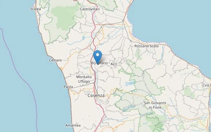 Terremoto in Calabria, sisma di magnitudo 3.4 nel Cosentino
