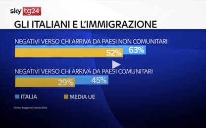 Censis: “Italiani incattiviti, prevale l’ostilità verso gli immigrati”