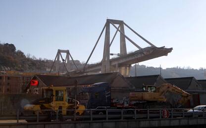 Ponte Morandi: al via smontaggio moncone ovest, ma rimane sequestro