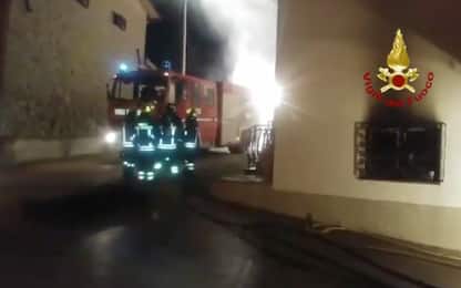Incendio in una casa a Monterchi, vicino ad Arezzo: due morti