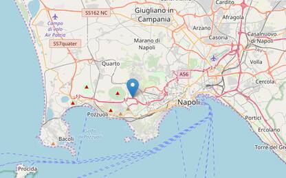 Terremoto Napoli, nella notte scossa di magnitudo 1.9 a Quarto