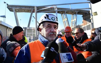 Ponte Morandi, sindaco Bucci: "Demolizione fra il 6 e l’8 febbraio"