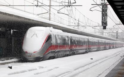 Maltempo, Fs conferma piani neve per treni: le linee interessate