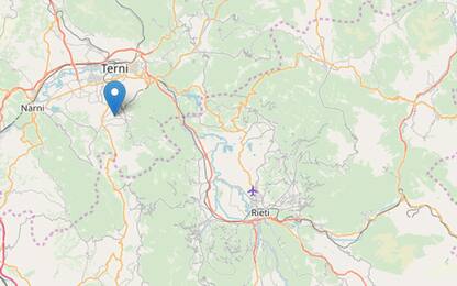 Terremoto, scossa di magnitudo 3 vicino a Terni