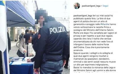 Poliziotti in divisa pro Salvini, questura di Ascoli apre inchiesta