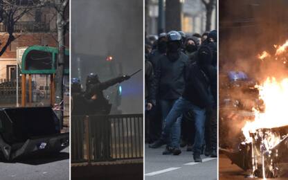 Torino, proteste per lo sgombero dell'Asilo: scontri durante il corteo