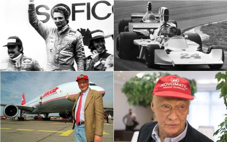 Addio a Niki Lauda, tre volte campione del mondo di Formula 1. FOTO ...